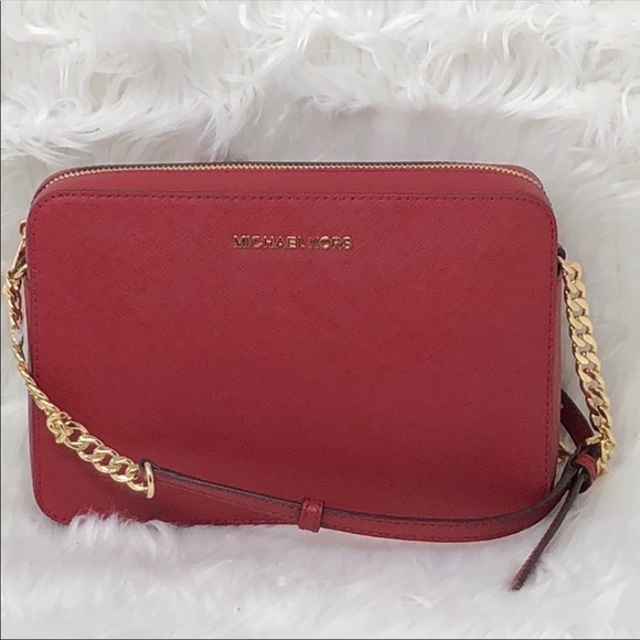 NWT Michael Kors Jet Set item crossbody messenger - Picture 4 of 8